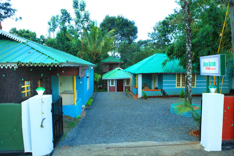 Green Garden Cottage Thekkady Buitenkant foto